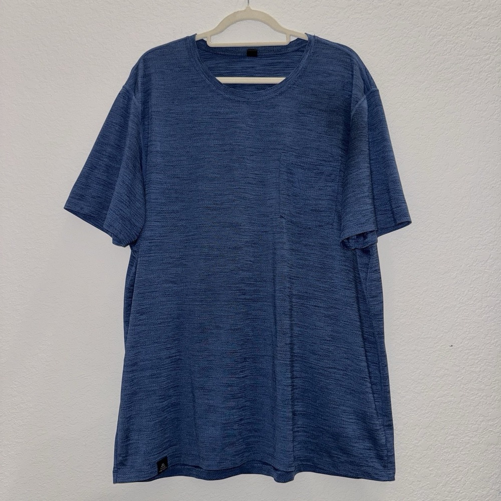 Haimont Polo Shirt Men's XL Blue Short Sleeve Golf Performance Athletic Outdoor